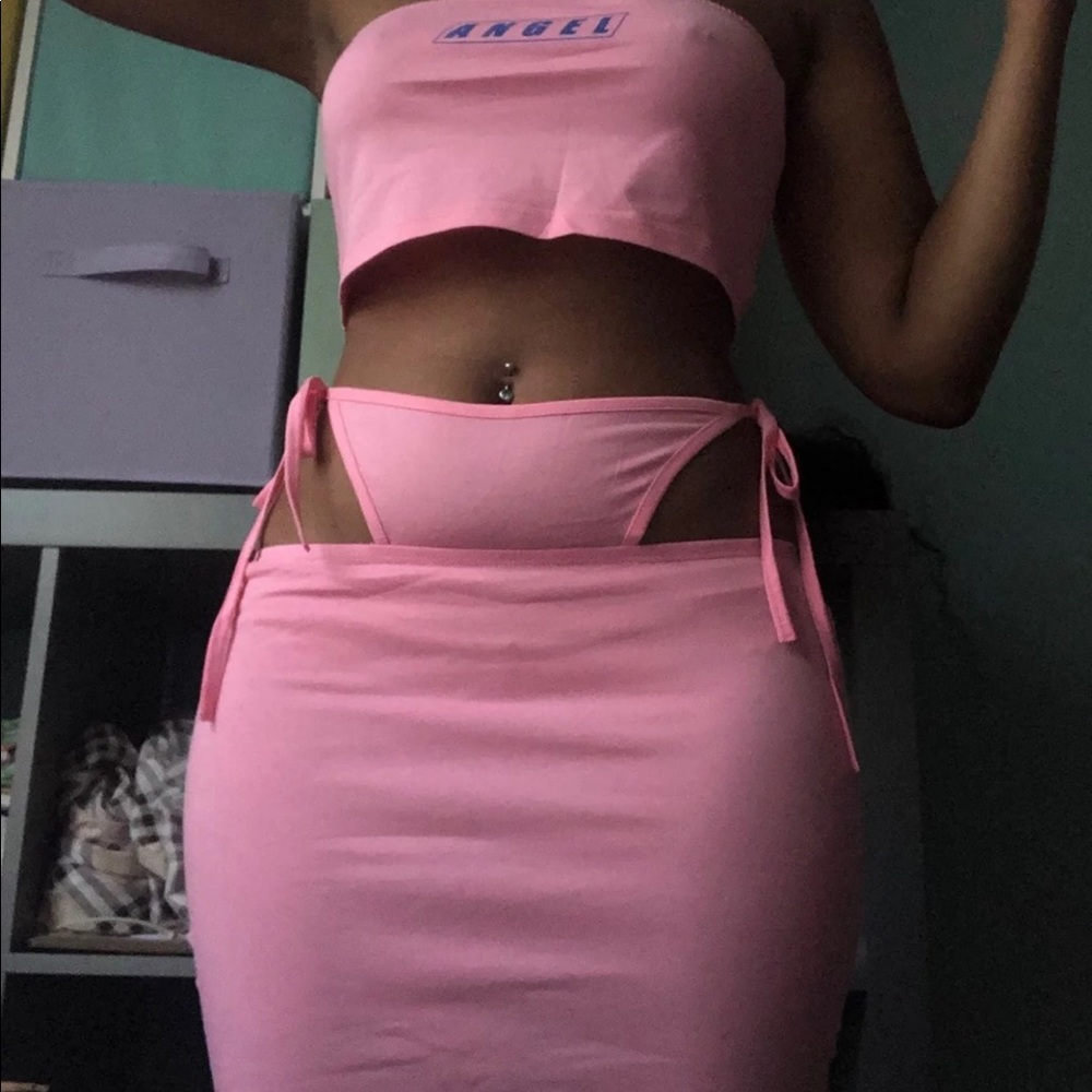 2 piece skirt set
